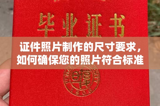 库车证件照片制作的尺寸要求，如何确保您的照片符合标准？